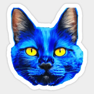 Cat the seems avatar Sticker